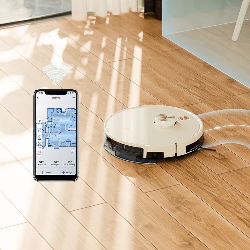 Kaip sujungti robotą su programėle?