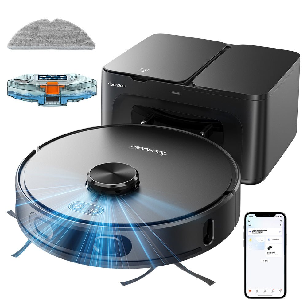 Teendow D65S MAX robotas dulkių siurblys - Robohouse